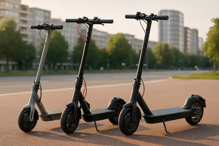 Vergelijking van actieradius en snelheid bij verschillende modellen